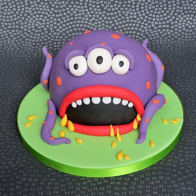 Swamp Monster Cake - Cake by Pam 