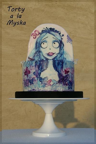 corpse bride - Cake by Myska