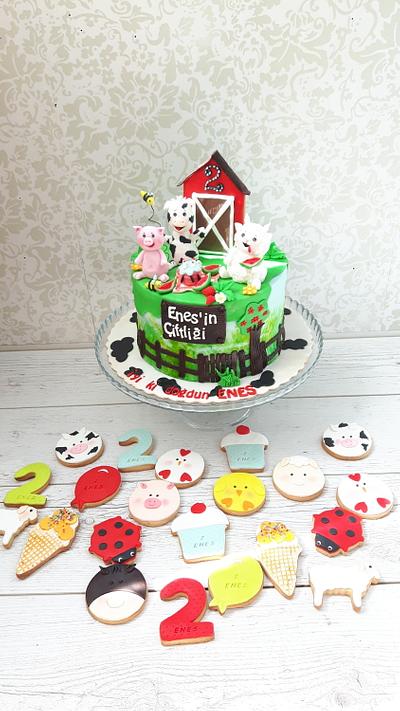 Farm cakes for little Enes  - Cake by Nebibe Nelly