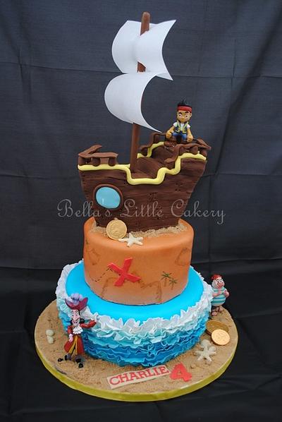 Jake and the Neverland Pirates - Cake by Bella's Little Cakery