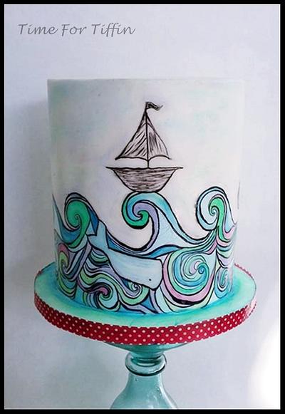 Sailing away  - Cake by Time for Tiffin 