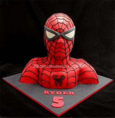 Life Sized Spiderman - Cake by Custom Cake Designs