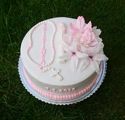 First Holy Communion Cake - Cake by AndyCake