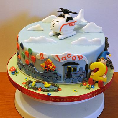 Harold The Helicopter - Cake by Sylvania Cakes - Exeter