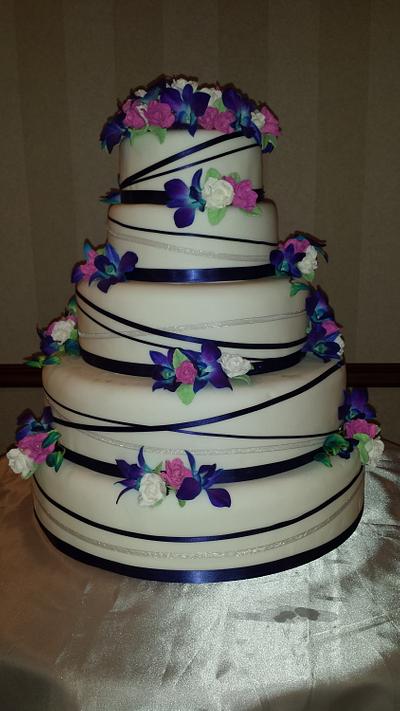 nephews wedding cake - Cake by cronincreations