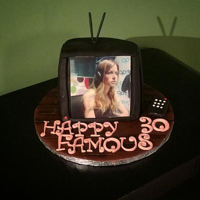 TV celebrity - Cake by nef_cake_deco