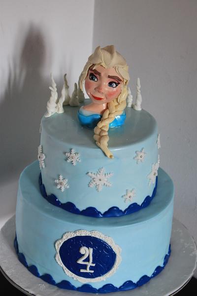 Elsa cake - Cake by le delizie di ve