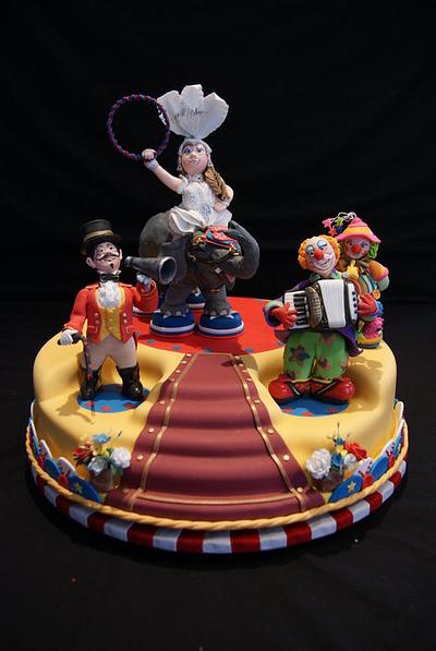 Circus Cake - Cake by Julie Anne White