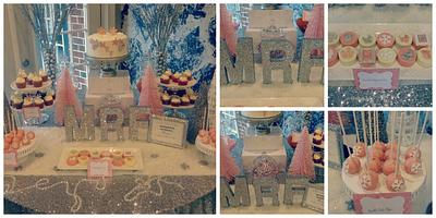 Winter Wonderland Party Table - Cake by Ritas Creations