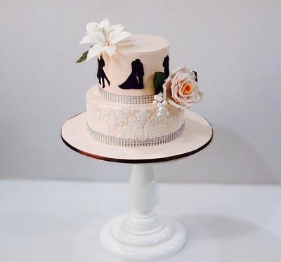 Engagement Cake  - Cake by Signature Cake By Shweta