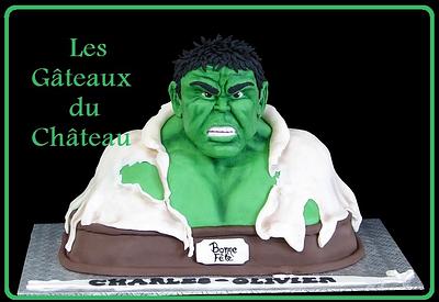 Hulk 3D - Cake by Les Gâteaux du Château