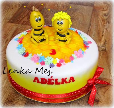 Bee Mája and Vilík - Cake by Lenka