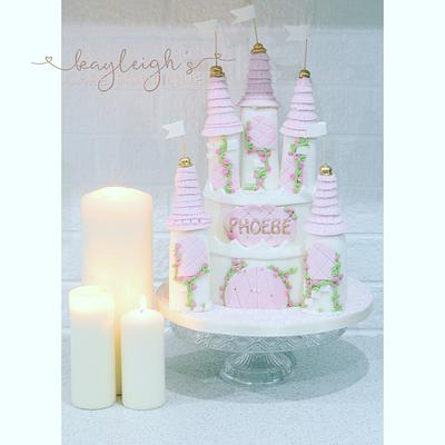 Princess castle cake  - Cake by Kayleigh's cake boutique 