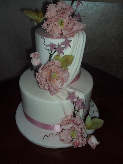 My first wedding - Cake by Elena Michelizzi