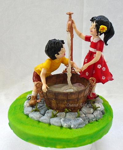 It's just kids playing.... - Cake by  Diana Aluaş