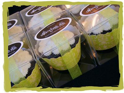 Boxed cupcake favors - Cake by Marney White