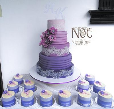 shades of violet - Cake by noordinarycakeryph