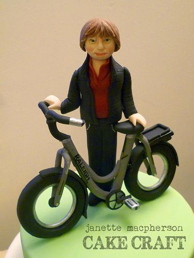 Bicycle - Cake by Janette MacPherson Cake Craft
