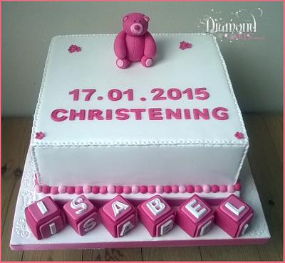 Christening Cake - Cake by DiamondCakesCarlow
