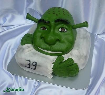 Shrek - Cake by CakesByKlaudia