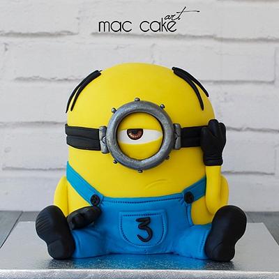 Minion - Cake by Mac Cake Art