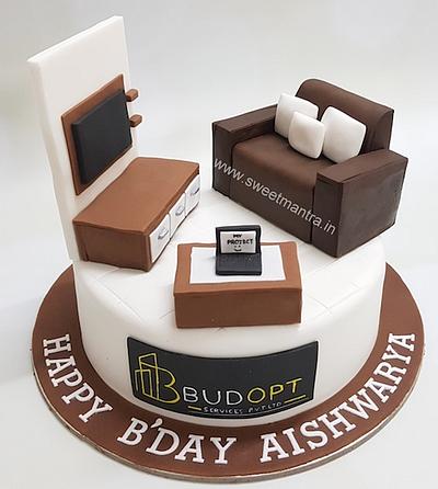 Cake for Interior Designer - Cake by Sweet Mantra Homemade Customized Cakes Pune