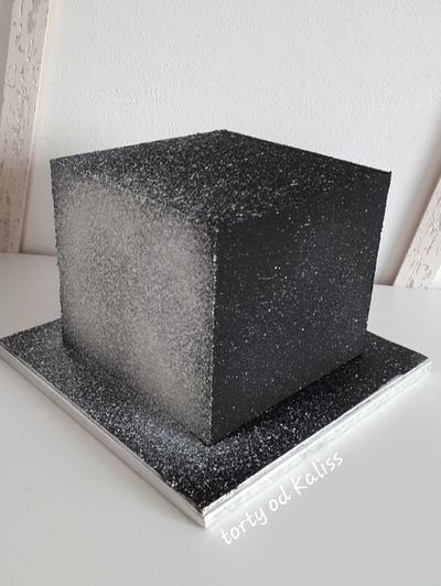 Cube with velvet texture - Cake by Kaliss