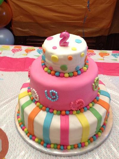 Dora in Candyland Birthday Cake - Cake by SweetOblivions