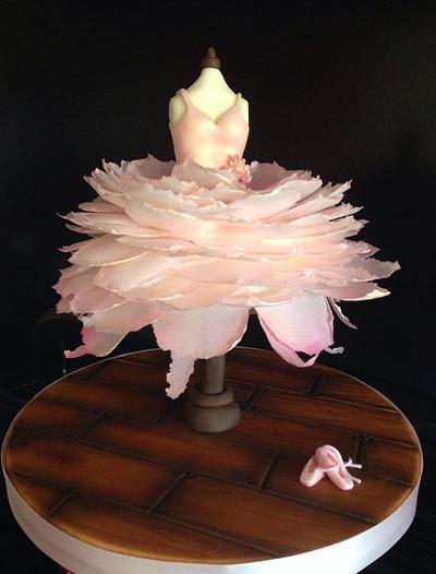 Ballerina Mannequin  - Cake by Baked4U