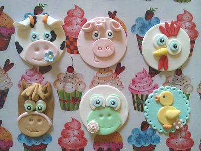 Animal Farm Toppers - Cake by Domnaki's