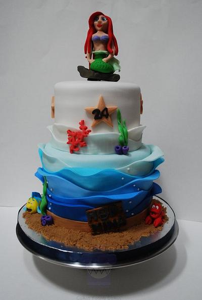 The Little Mermaid - Cake by Julia