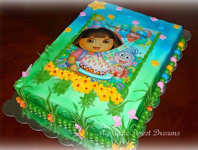 Dora Birthday Cake - Cake by My Cake Sweet Dreams