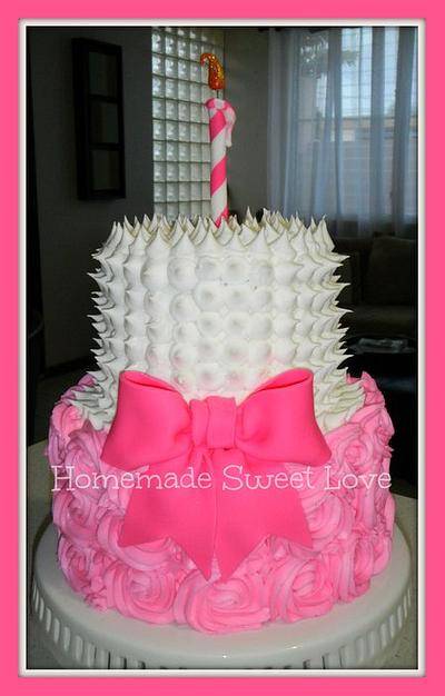 Pretty in pink!!! - Cake by  Brenda Lee Rivera 