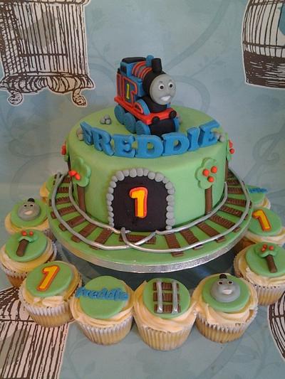 Thomas the tank engine - Cake by Cakes galore at 24