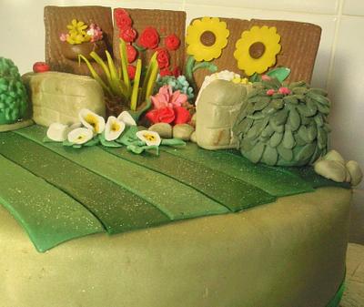 garden - Cake by lorraine