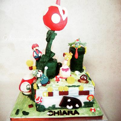Super Mario cake  - Cake by Nicoyansashaluka 