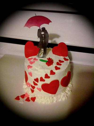 Valentines day - Cake by Jennifer 