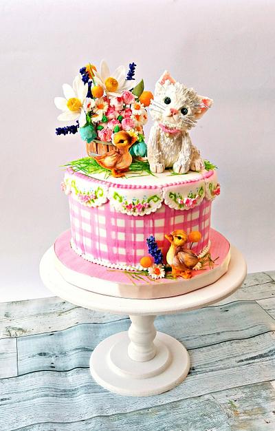 Sweet little cat - Cake by TortaS
