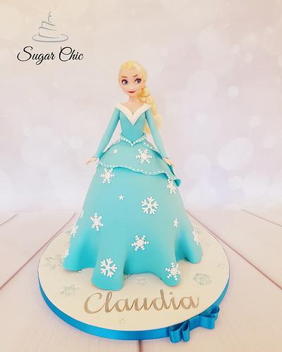 x Elsa Doll Cake x - Cake by Sugar Chic