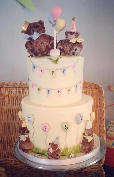 Isabella's Bears - Cake by Sophie Bifield Cake Company