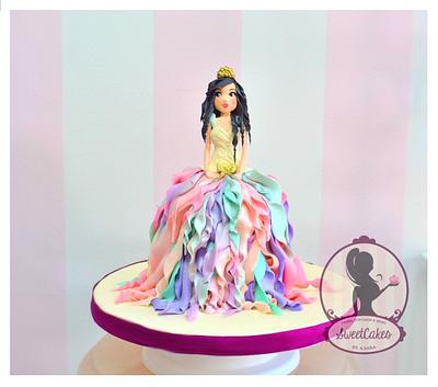 princess doll  - Cake by Sweetcakes