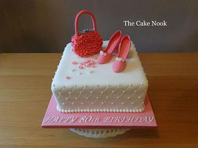 80th Birthday cake - Cake by Zoe White