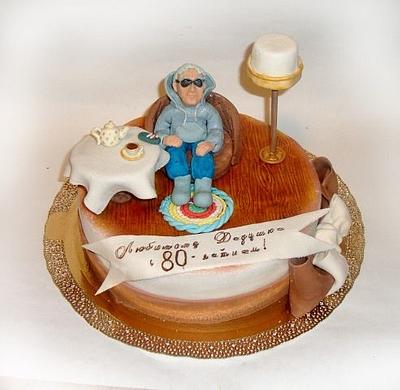 cake for grandfather - Cake by Aleksandra