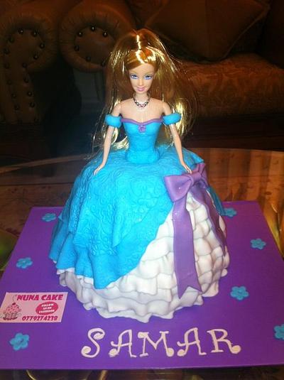 Barbie Doll cake كيكة باربي - Cake by nuna cake