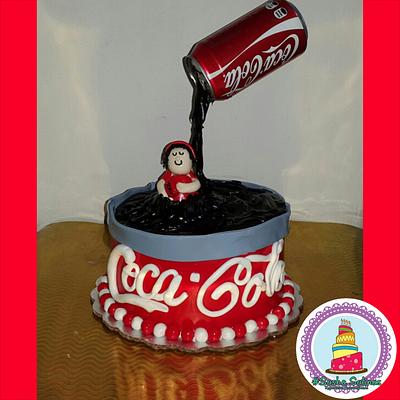 coca cola cake - Cake by Sasha Salinas