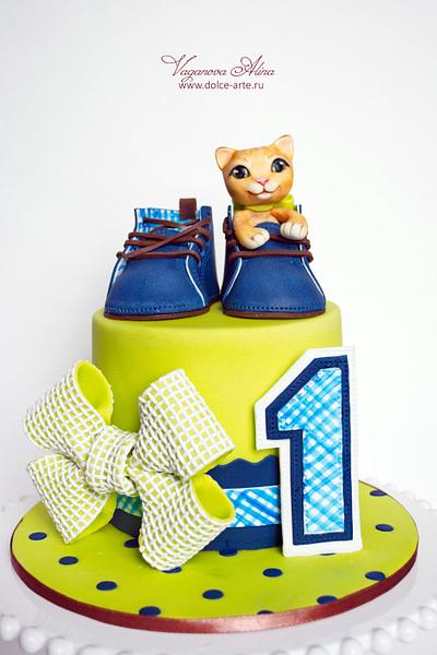 first birthday cake - Cake by Alina Vaganova