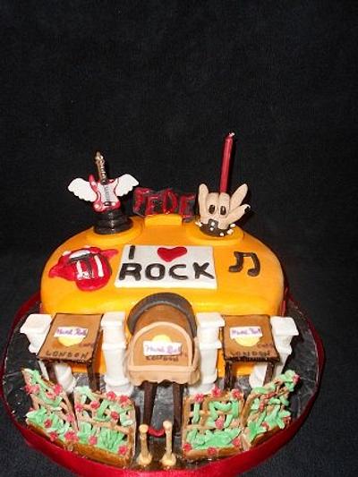 Hard Rock Cafe London - Cake by Loredana