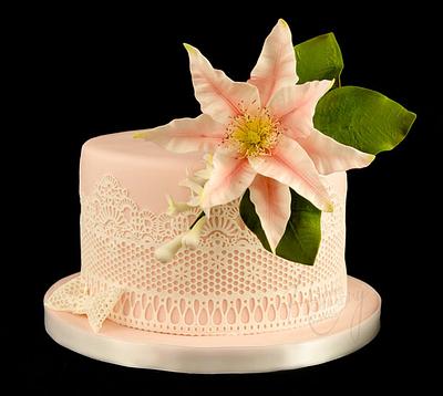 Clematis - Cake by Sweet Harmony Cakes