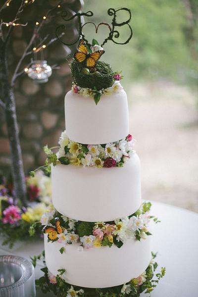 Garden Dream - Cake by Kendra's Country Bakery