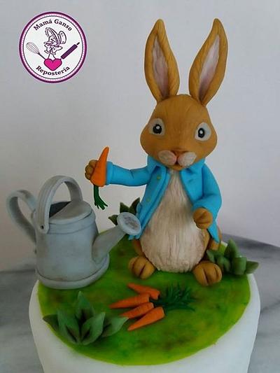 Peter Rabbit  - Cake by Alejandra Aguirre (Mamá Ganso)